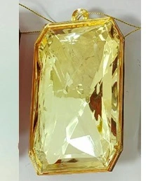 Ёлочное украшение "DIAMOND - Shine" 6,8*3,8*11,4 см, Золото