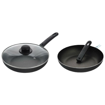 Сковорода 22см "FOREVER" со стеклянной крышкой, ручка съемная JBr1-122-21  