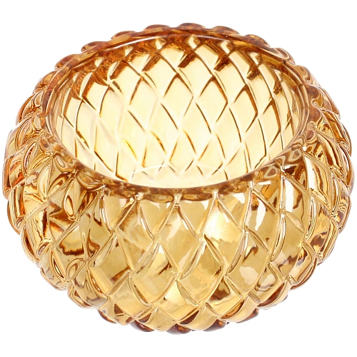 Подсвечник Грация 7,54,3 см, Янтарь_5