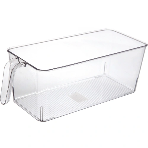 Органайзер для хранения с ручкой "ФЛАТТО", прозрачный, 30*12.5*11см