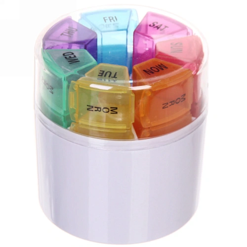 Контейнер для таблеток  28 ячеек 8,8х8,8х9,7см_3