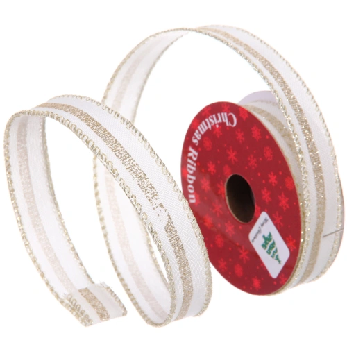 Лента для декорирования "Млечный путь" 1,5 см, 2,7 м, Белый