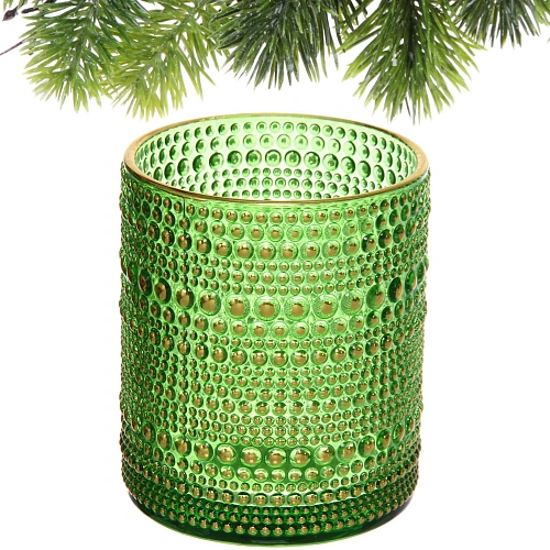 Подсвечник Хрустальный блеск 8,510 см, Изумруд_3