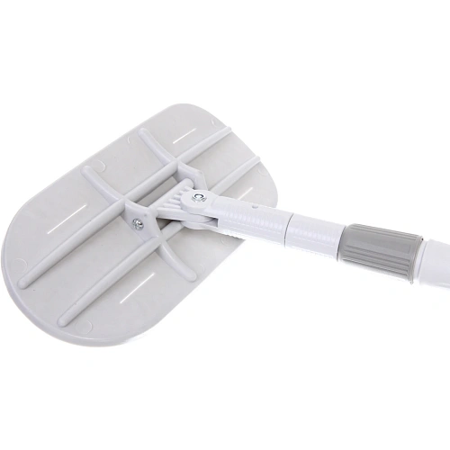 Швабра с насадкой из микрофибры, телескопическая ручка 77-120см силиконовое основание ZY5011_21