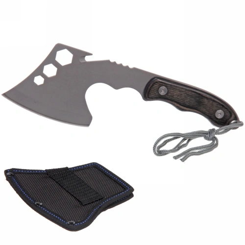 Топор туристический 260*85*4мм в чехле F005