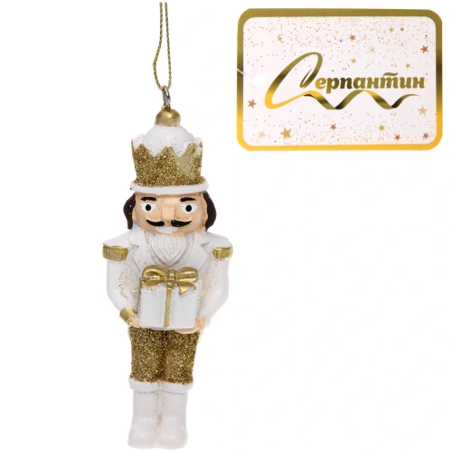 Ёлочная игрушка "Сказочный солдат" 10*3 см
