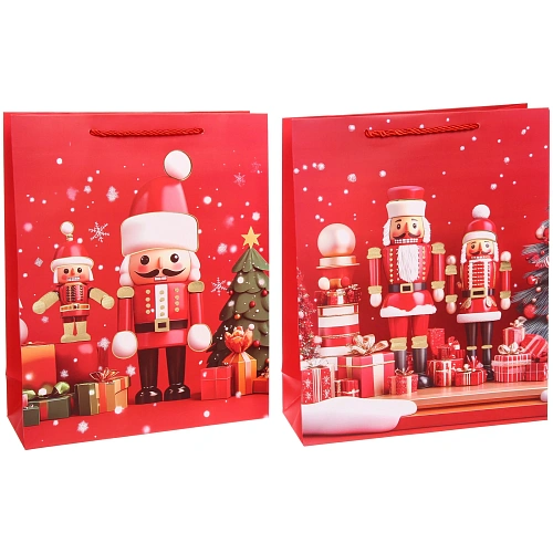 Пакет подарочный Щелкунчик 263210 см, микс_4