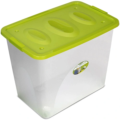 Ящик универсальный на колесиках "Астело", цвет оливковый 60*40*28см С665ОЛВ