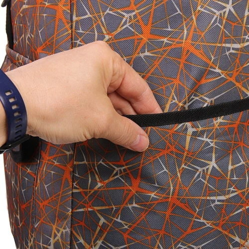 Тележка хозяйственная с сумкой (1004035см, колеса 21см,грузоподъемность до50 кг)  SYD100B-5_14