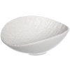 Салатница керамическая "Perfetto" 19,3*15,7*7см фактурный узор, белая