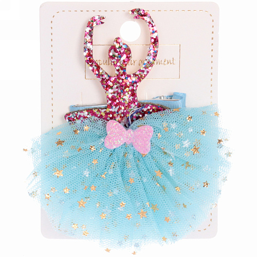 Зажим для волос Балерина”, микс 6 цветов, 8,510см_15