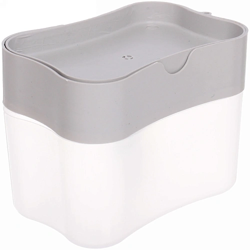 Подставка под губку с дозатором Лофт 14х9х10,5_5