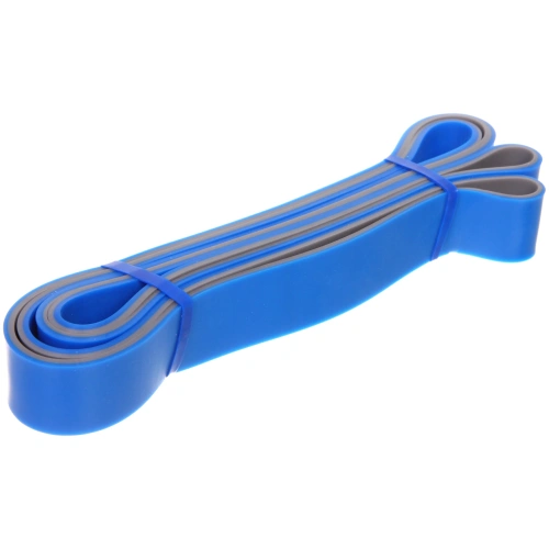 Резинка для фитнеса "Wellness" 32 мм (15-40 кг), синий (TPE)
