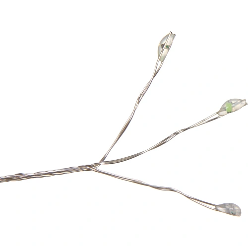 Гирлянда для дома на батарейках Разряд молнии 120 ламп LED, d - 20 см, 2 реж,IP-20, выс 80 см с подвесом (3хАА), Мультицвет_9