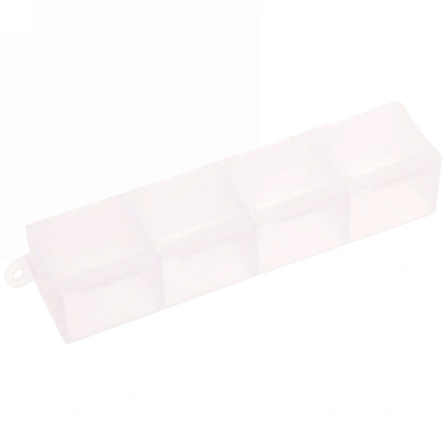 Контейнер для таблеток 4 ячейки 10х2,5х2см_14