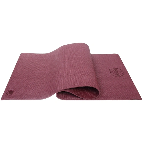 Коврик для йоги 8 мм 173х61 см Ритм ПВХ, в ассортименте_22