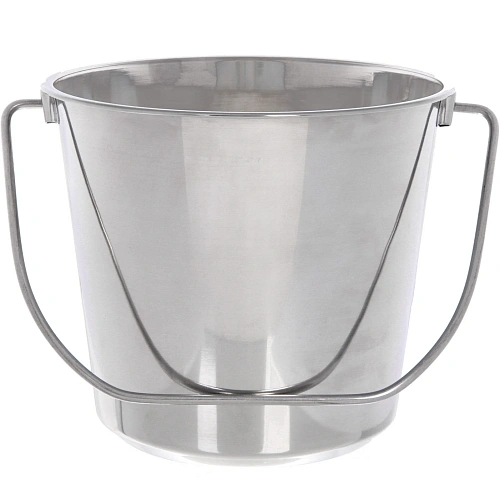Ведро из нержавеющей стали 5л пищевое бесшовное