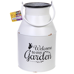 Кашпо для цветов "MY GARDEN" Бидон 18*29см