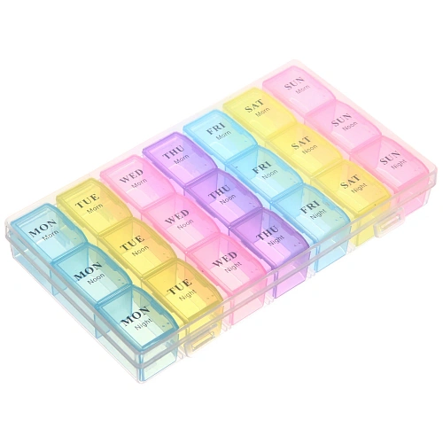 Таблетница - органайзер 21 ячейка VOSTOKDOM, 21123см_10