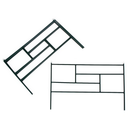 Заборчик садовый "Плитка" 45*67*335см (5 деталей)
