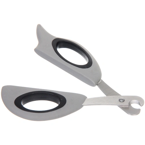 Когтерез с упором для пальца для животных ПРЕМИУМ - МОЙ БРО, прорезиненная ручка, цвет серыйчерный, 71153см _4