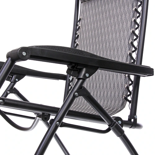 Шезлонг-кресло Уют,17764113 см с подголовником, 2 положения, соты_8