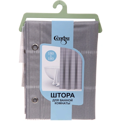 Штора для ванной PVC 180180 Веста_3
