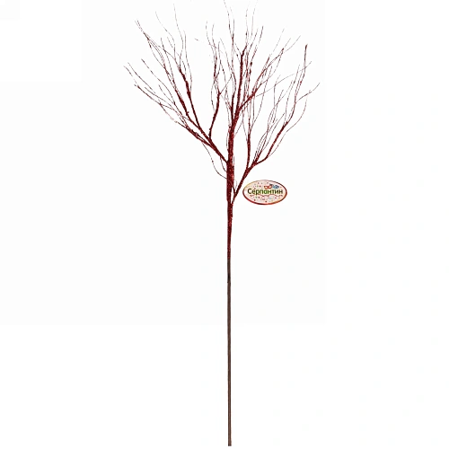 Ветка хвойная Нежность 77 см, Красный_2