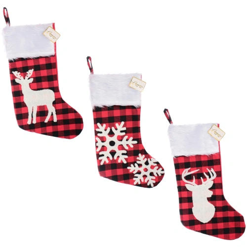 Носок новогодний "Сказочный переполох" 50*20 см, в ассортименте