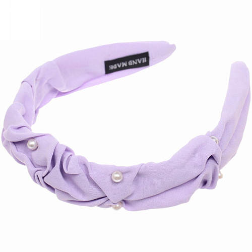 Ободок для волос Krasa - Biscuit, ширина 3см, микс 6 цветов _5