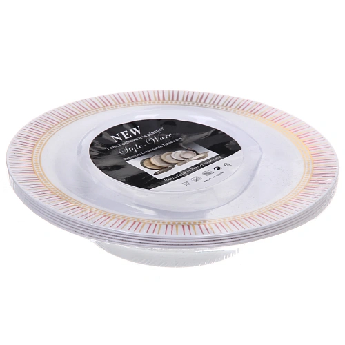 Тарелка суповая 194см DOLCE VITA в наборе 6шт, красная_3