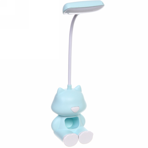 Светильник настольный "Marmalade-Кот Томас" LED 28*8,5*8см USB 2W 5V, Мятный