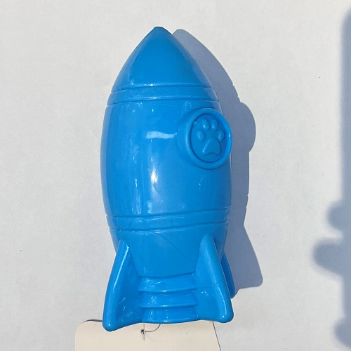 Игрушка резиновая для собак МОЙ БРО самолет цвет синий 1357см (лейбл)_1