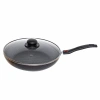 Сковорода 28см "FOREVER" со стеклянной крышкой, ручка съемная JBr1-128-21 