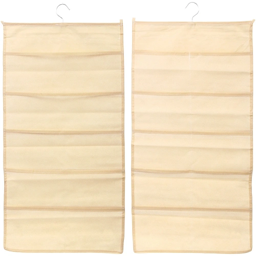 Органайзер подвесной для хранения вещей ИДЕЯДОМА, цвет бежевый, 15 карманов, 7539см_3