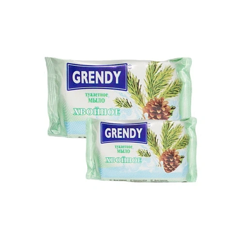 Мыло туалетное ГРЕНДИ "Хвойное" в цветной упаковке, 200гр