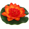 Растение водоплавающее "Кувшинка" d-10см оранжевая