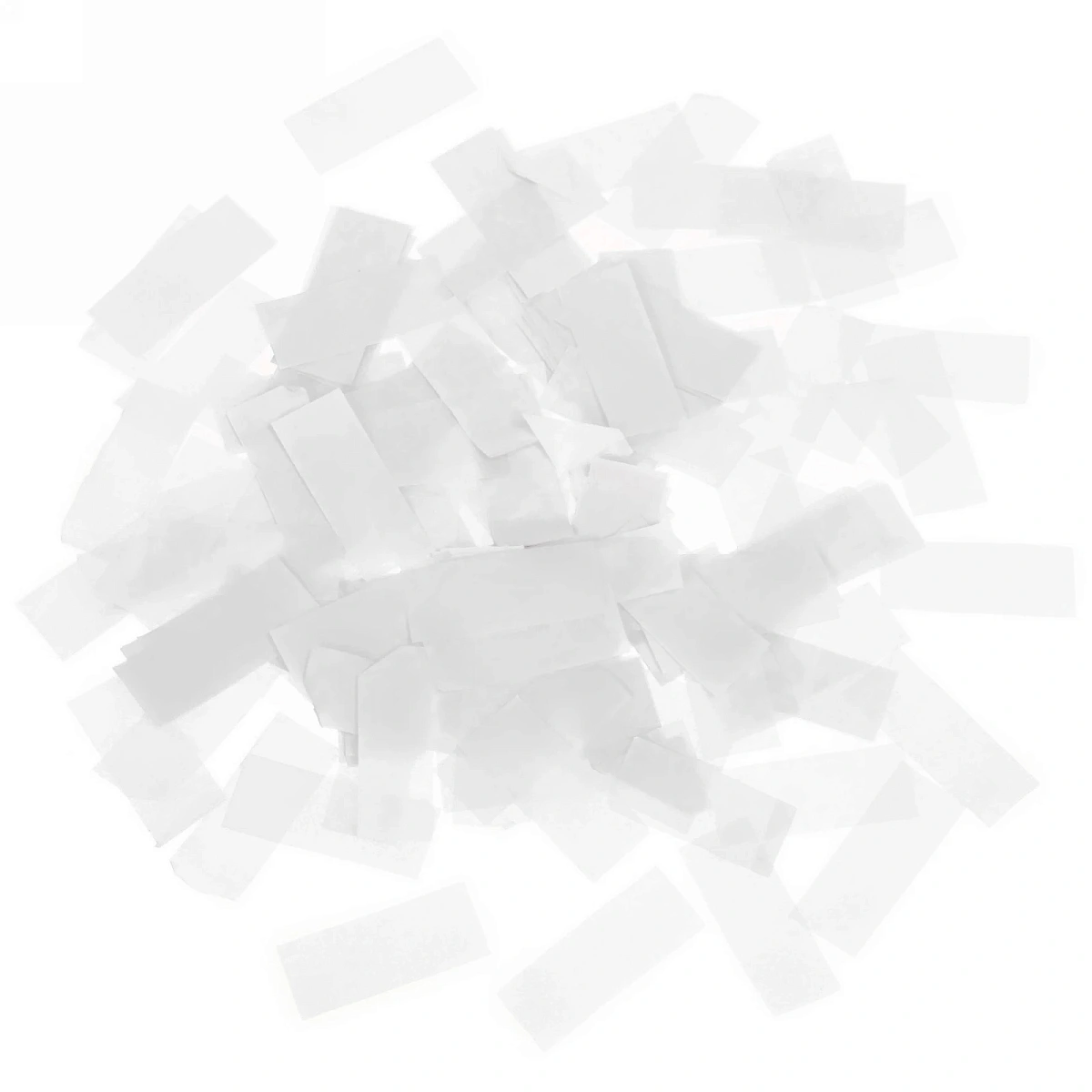 Конфетти "Прямоугольники белые" 18 г, бумага