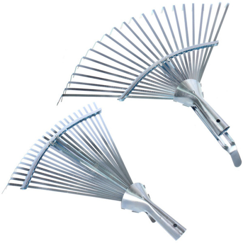 Грабли веерные пластинчатые оцинкованные 22 зуба 440*420мм