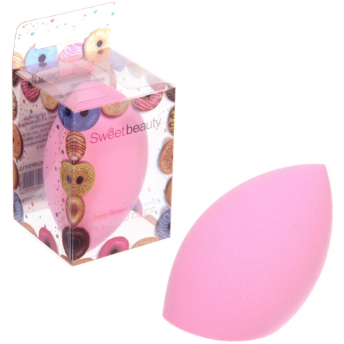 Спонж для макияжа "KALISTO", цвет розовый, 4,2*6см✦