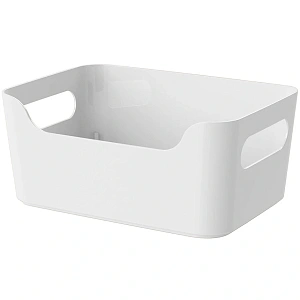 Корзинка универсальная для хранения "SCANDI", белый, 17*12*7,5см, 1,2л