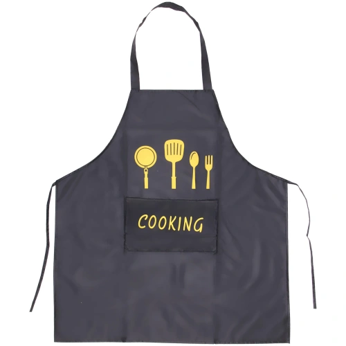 Фартук "COOKING", 66*71 см, цвет черный