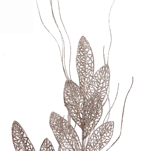 Ветка декоративная Лесная сказка 75 см, Шампань_4