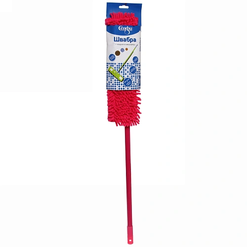 Швабра Селфи с двухстороняя насадкой из микрофибры 330_5
