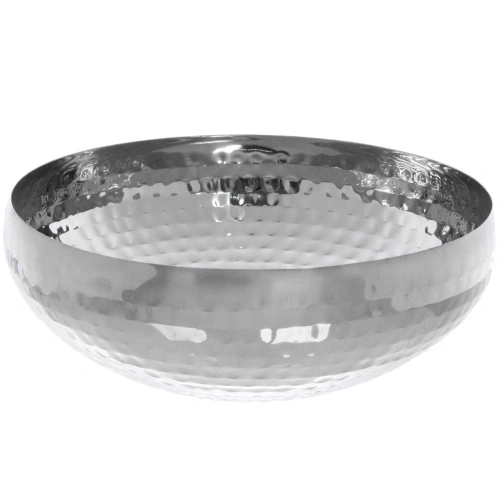 Салатник из нержавеющей стали 2,9л 24см, декоративный узор