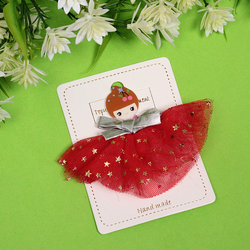 Зажим для волос Японочка”, микс 6 цветов, 8,56,5см_7