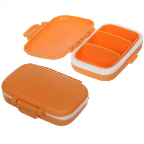 Контейнер для таблеток  3 ячейки 8х6,5х2,2см_4