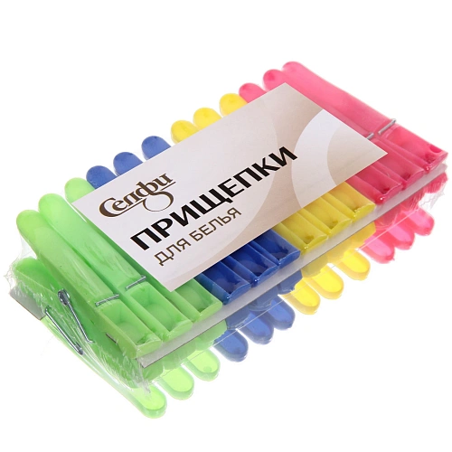 Прищепки бельевые Селфи (24шт) 249_8