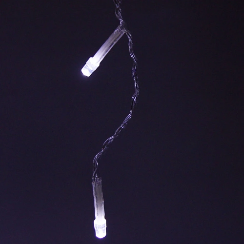 Гирлянда для дома ЗАНАВЕС Мерцание ш3,0 в2,5 м 480 ламп LED, прозрачпров, авторежим, IP-20, Белый (возможность соединения)_2