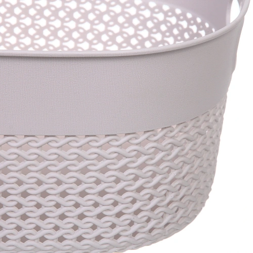 Корзина для хранения с крышкой МАРСИ, цвет серый, 392815см_6